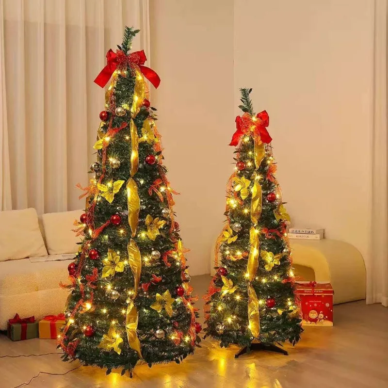 1.8M Foldable PVC Christmas Tree, Hot Selling Holiday Ornament, Factory Direct Supply
