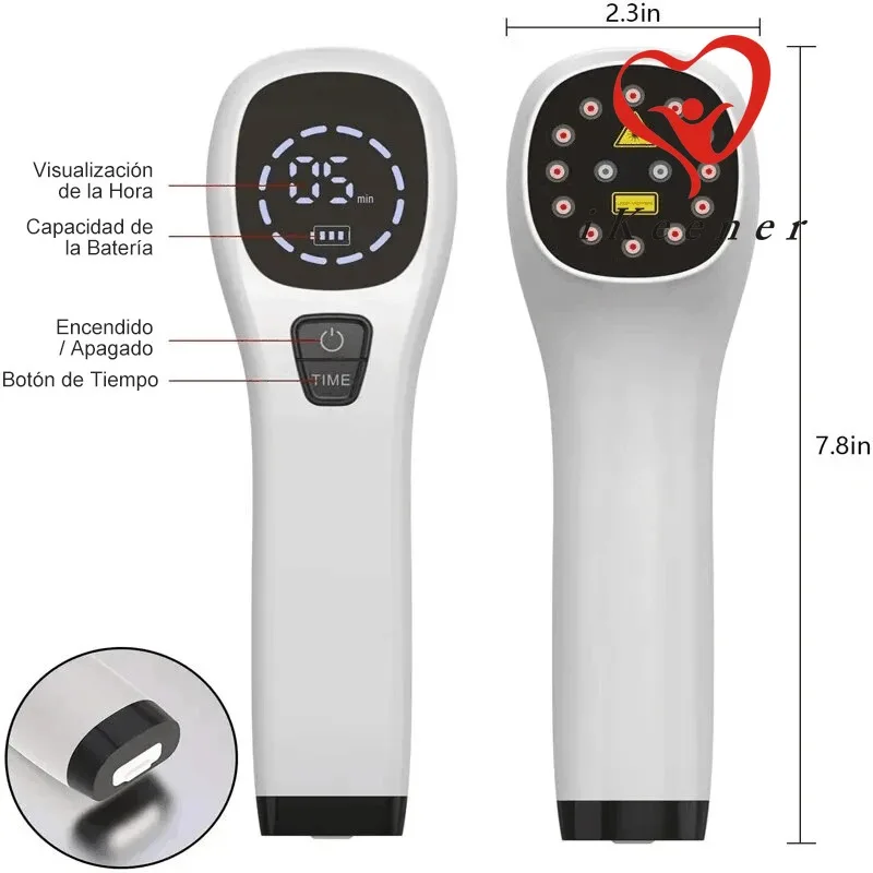 2*808nm/4*808nm Physiotherapy Equipment  red light Therapy Back And Neck Massager Muscle Body Relaxation Joint Pain Machine