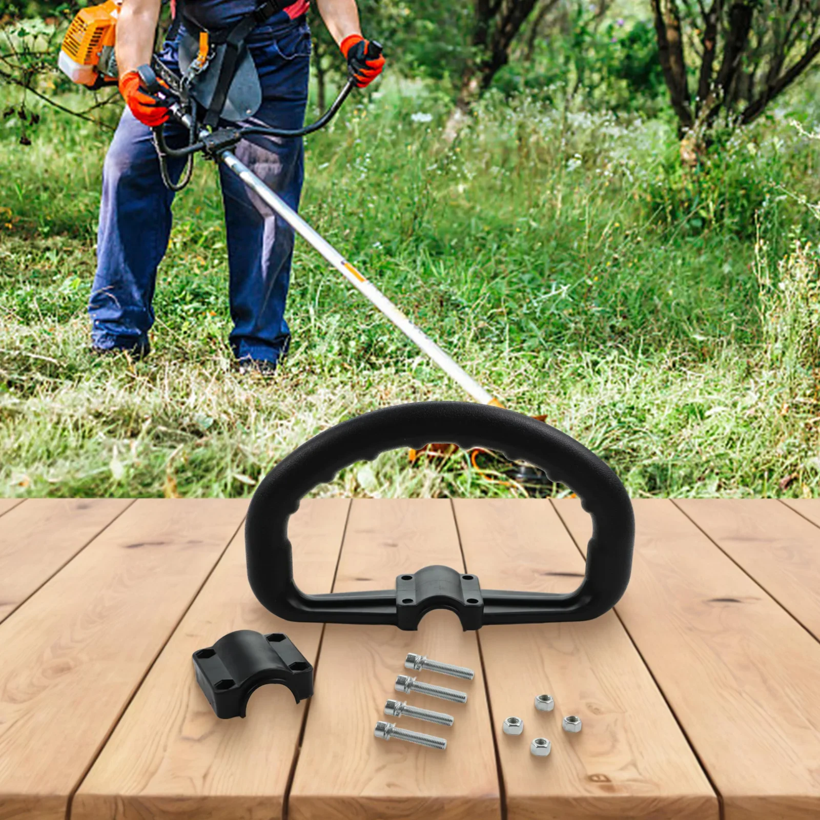 Trimmer Handle Bar Loop Mounting Kit For Garden Lawn Cutters Built For Durability And Consistent Garden Performance