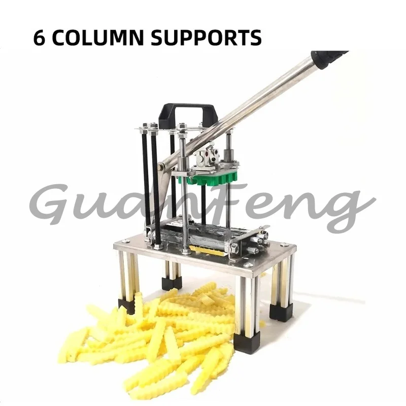 Wolf tooth potato vegetable cutter, multi-layer wavy blade wrinkle vegetable cutter