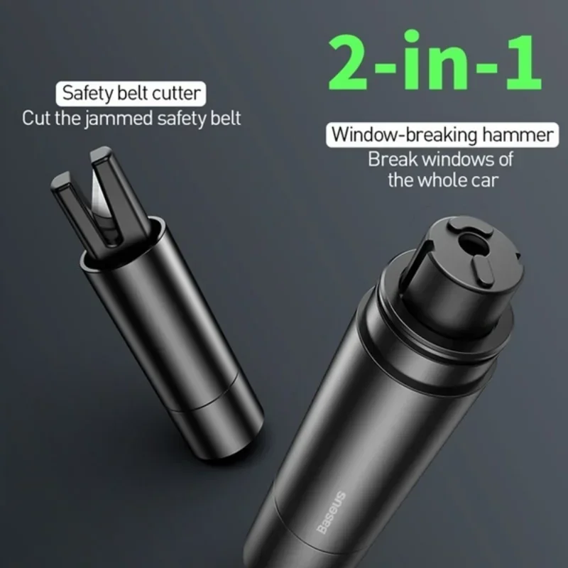 Car Window Glass Breaker Seat Belt Cutter Safety Hammer Emergency Escape Tool Life Saving Rescue Device Auto Repair Accessories - Image 3