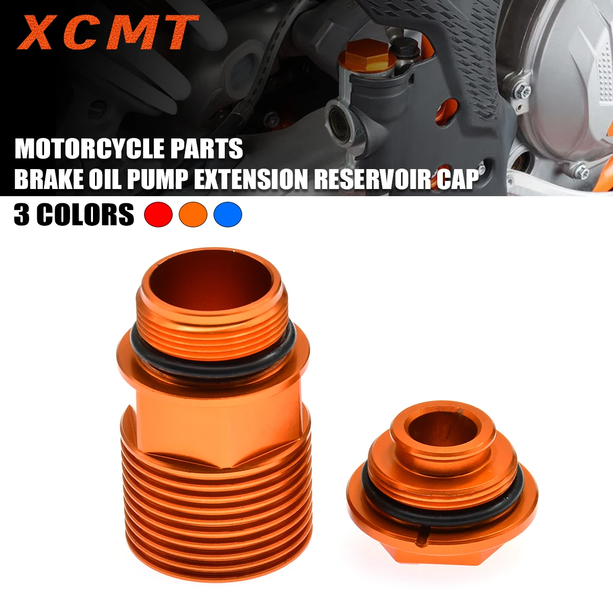 Rear Brake Oil Pump Reservoir Extended Oil Pump Cover Motorcycle Accessories For KTM SMR EXC EXC-F SX SX-F XC XC-W 2004-2016