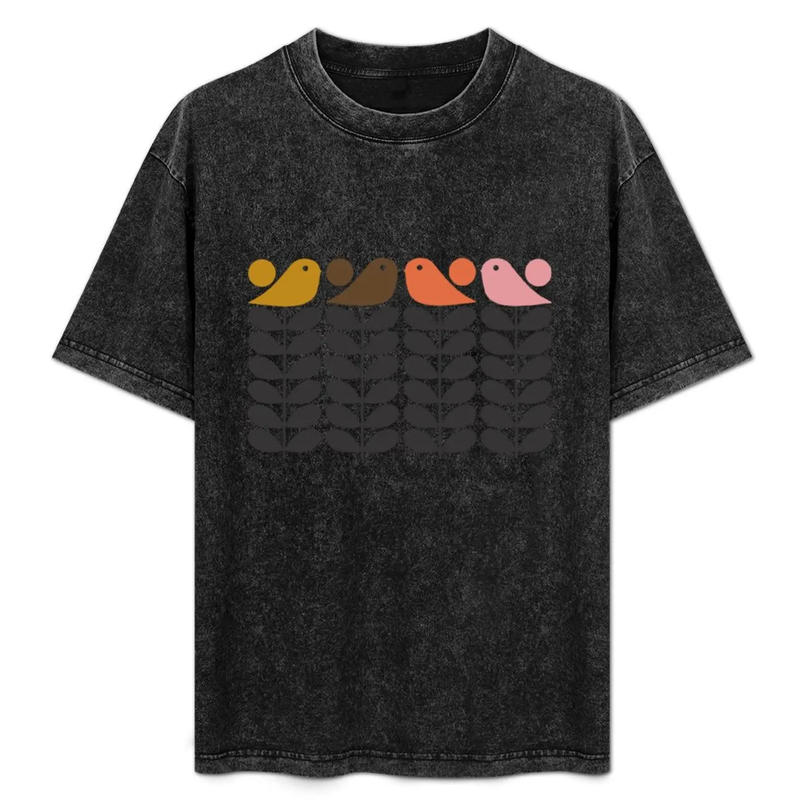 orla kiely, Early Bird ,orla kiely pattern T-Shirt boys animal print boys whites T-shirts for men cotton