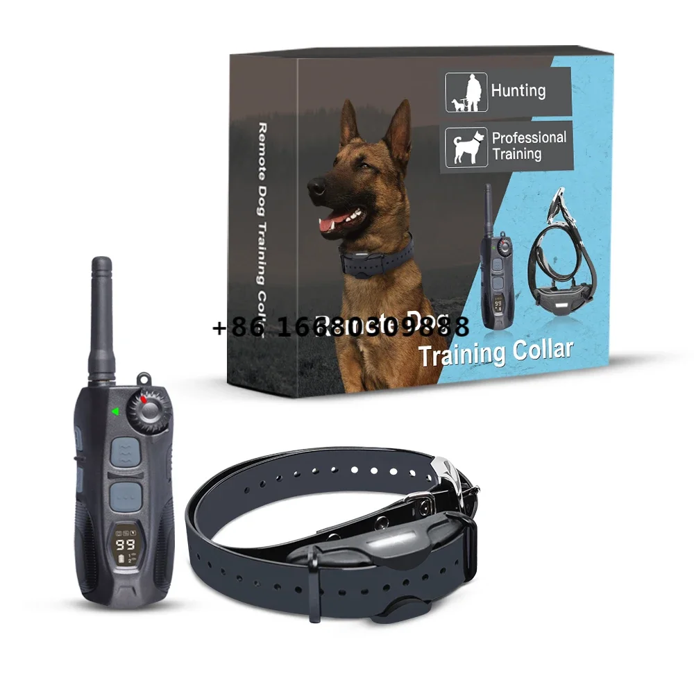 Waterproof Rechargeable Pet Products 3 Training Modes Electric Dog Training Collar Dog Hunting Collar