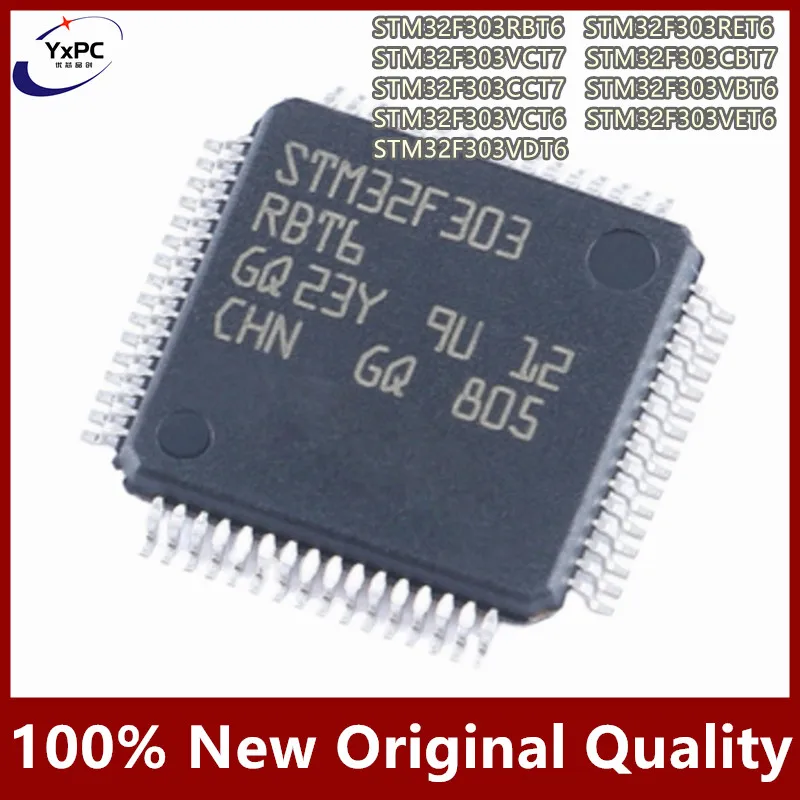 STM32F303VBT6 STM32F303RBT6 STM32F303VET6 STM32F303VDT6 STM32F303RET6 STM32F303VCT7 STM32F303CBT7 STM32F303CCT7 STM32F303VCT6