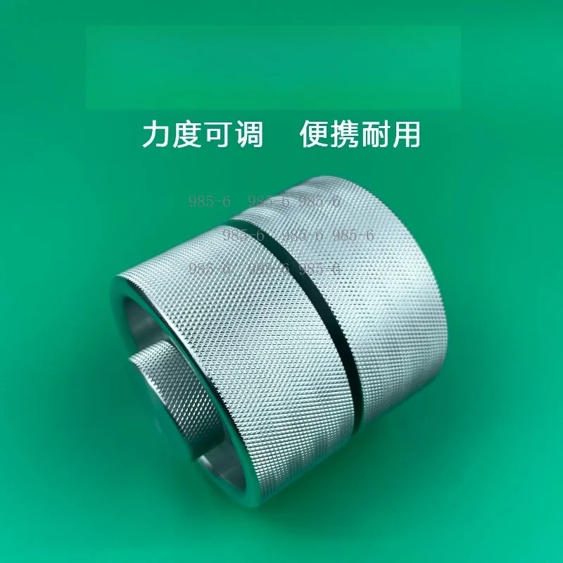 Aluminum alloy finger plate grip trainer, builds finger, wrist, forearm and arm strength