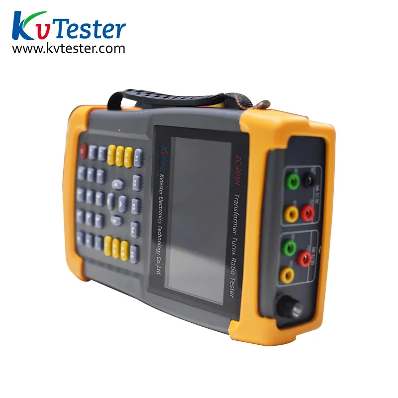 Transformer Turns Ratio Test Set Ttr Tester Handheld Three Phase Power Turns Ratio Meter