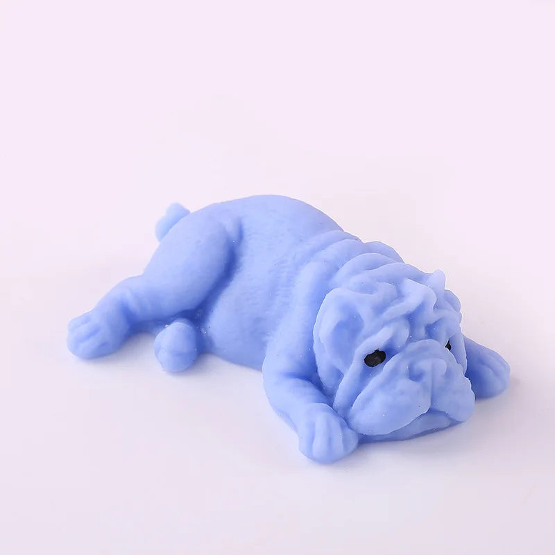 Squishy – jouets de décompression, chien de dessin animé, animaux mignons, Puzzle de Simulation, AntiStress, cadeaux de vacances pour enfants