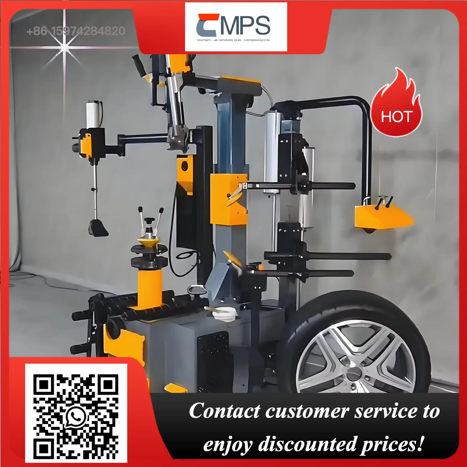 Luxury Automatic Tire Changing Machine 14