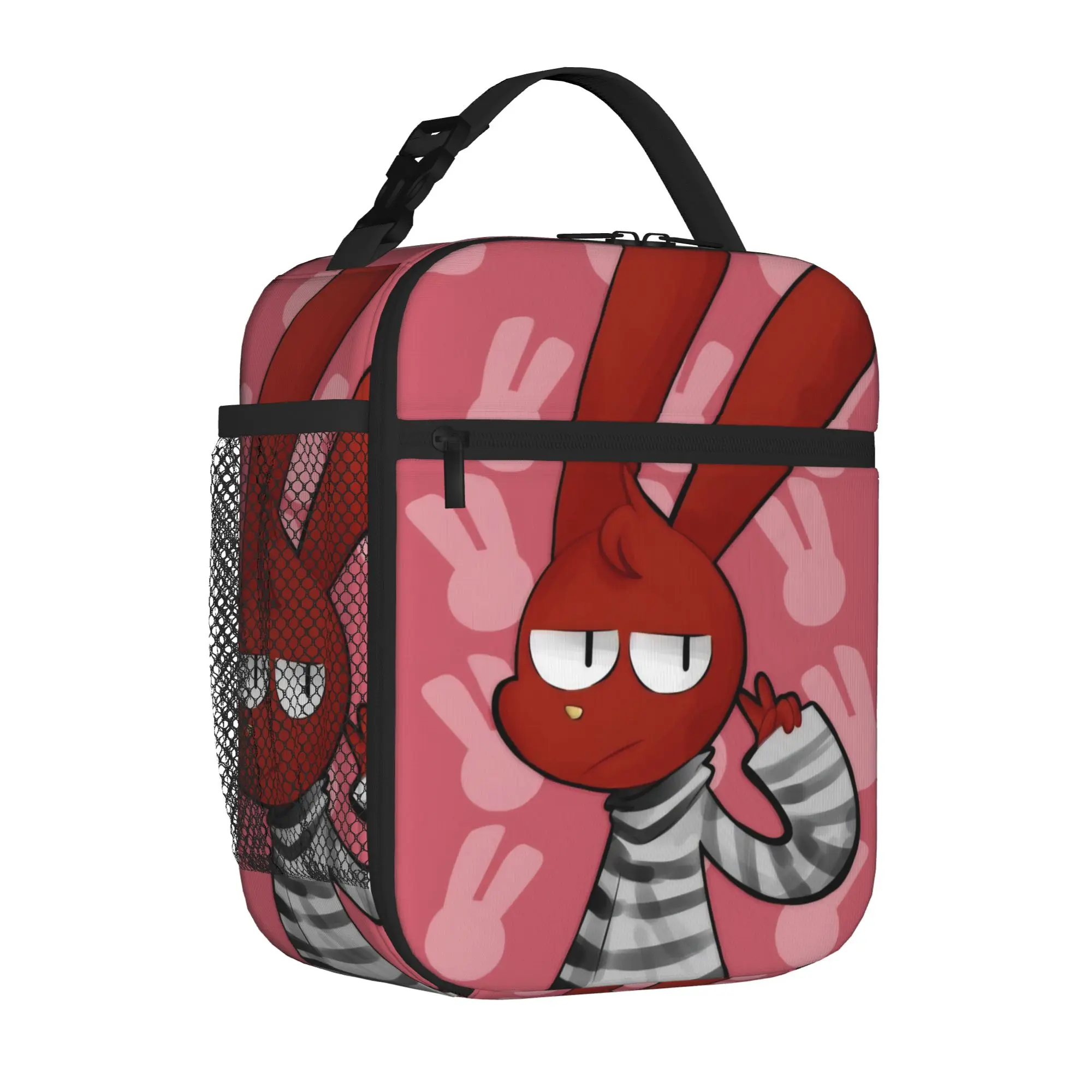 Insulated Lunch Tote Bag 31 Juan Carlos Bodoque Rabbit Minutoses Unique Cartoon Journalist Thermal Cooler Lunch Storage Food Box