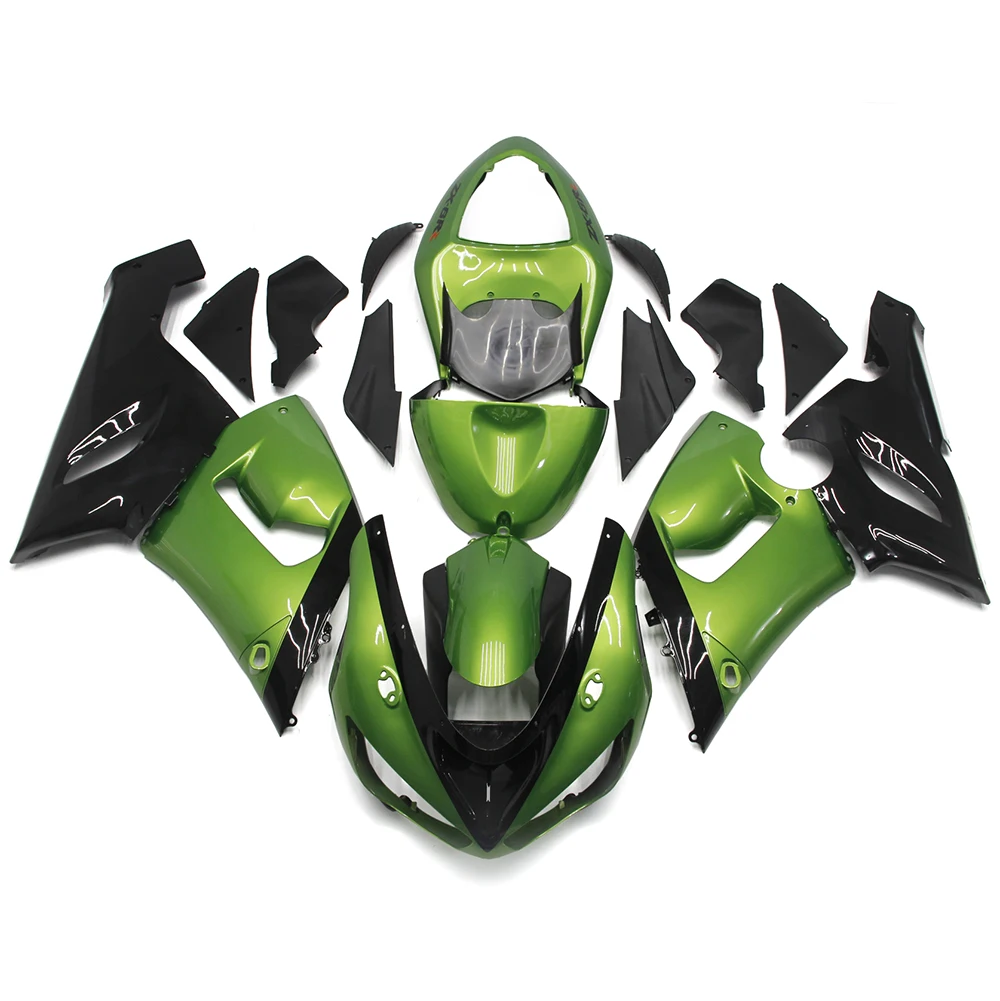 

for Kawasaki ZX-6R ZX6R ZX600 636 2005 2006 Motorcycle Accessories Bodywork Set Injection ABS Plastics Full Fairings Panel Kit