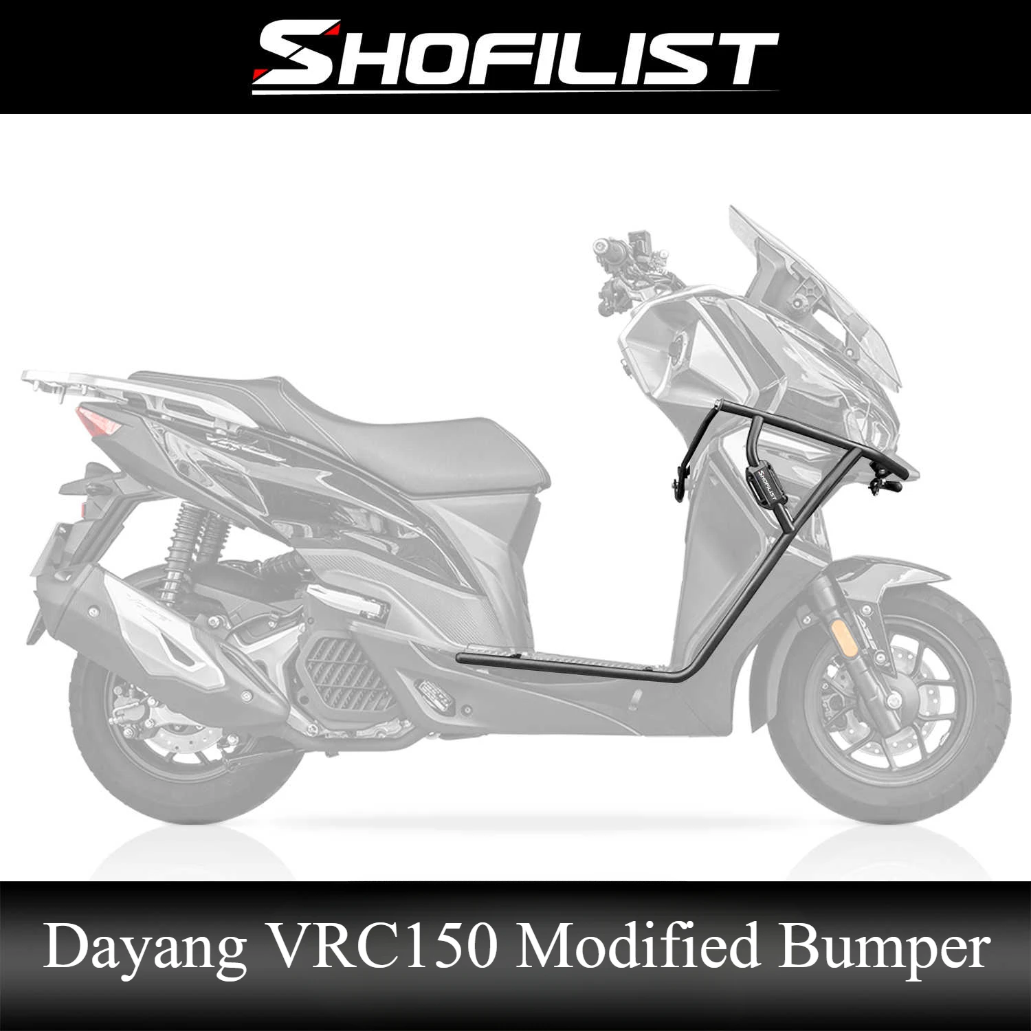 For Dayang VRC150 Modified Bumper High Carbon Steel Large Surround Bumper Anti Fall Bumper Professional Body Protection Frame