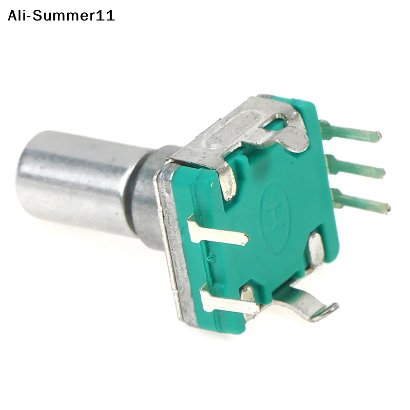 

【Yb1】【Av1】【HMA73】1Pc 2026 New EC11 Thin Rotary Encoder with Switch 30 Positioning 15 Pulse 15mm Half-axis