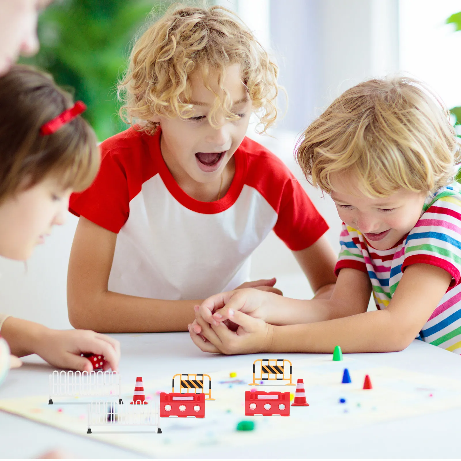 8Pcs Kids Traffic Roadblock Pl - Kids Education Sites review and price