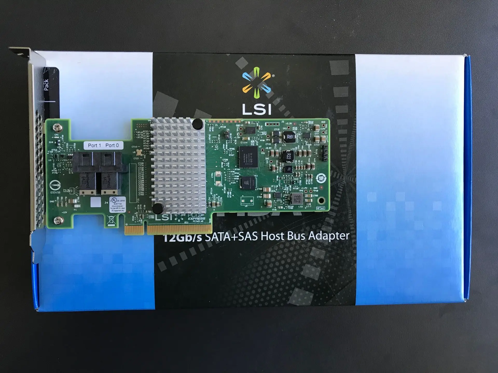 

LSI 9300-8i LSI00344 12Gb SAS HBA Card