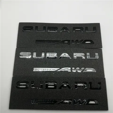 Adatto per l'adesivo dell'emblema posteriore con logo Forester Winged Leopard WRX STI FORESTER SUBARU AWD XT