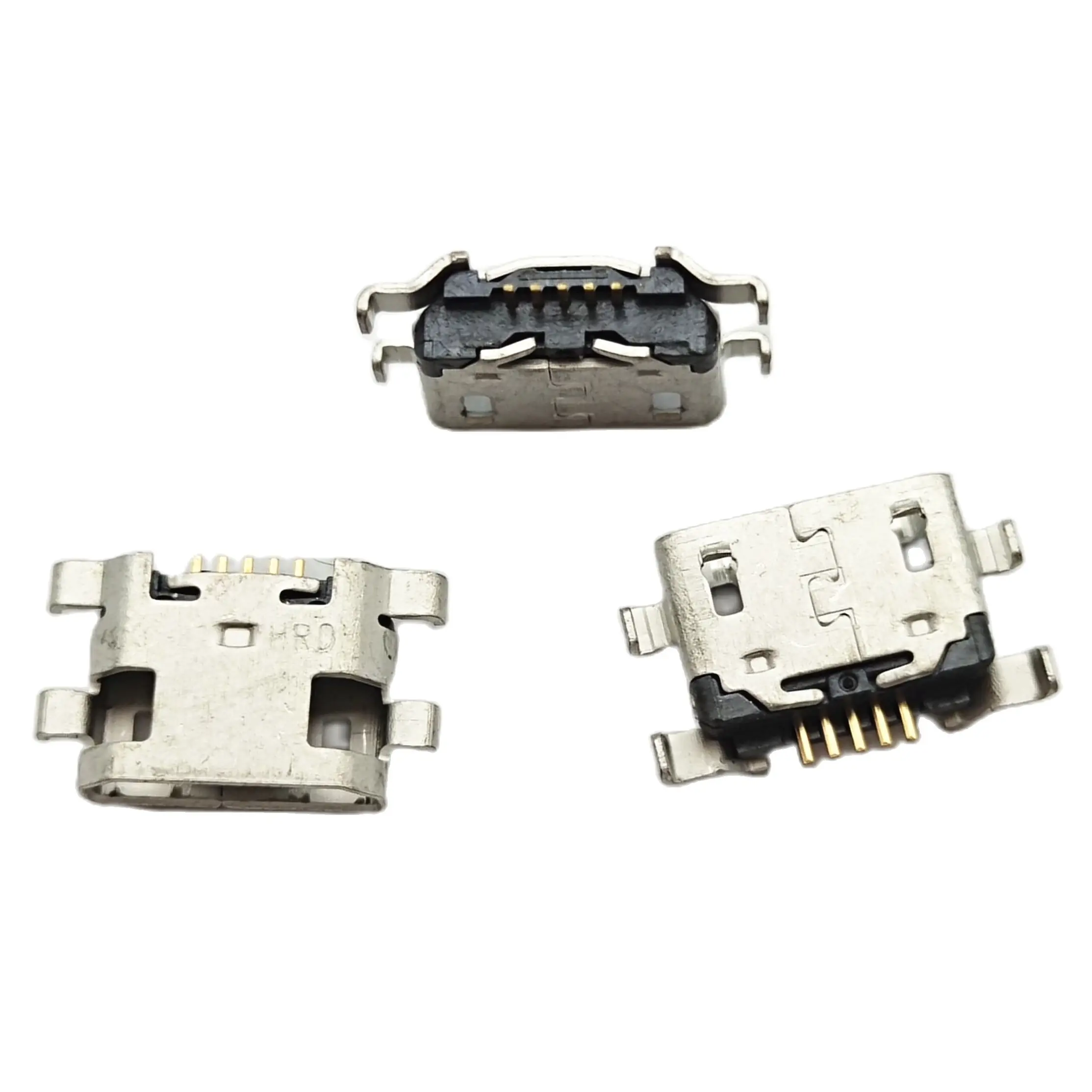 100pcs Micro USB 5pin Charger Charging Dock Port Connector For Motorola Moto E6 E7 XT2025 XT2081 Jack Contact Plug