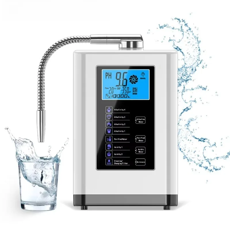 AL‑708A Alkaline Water Ionizer Machine Home Tap Water Purifier PH Adjustable Healthy Drinking Water Generator