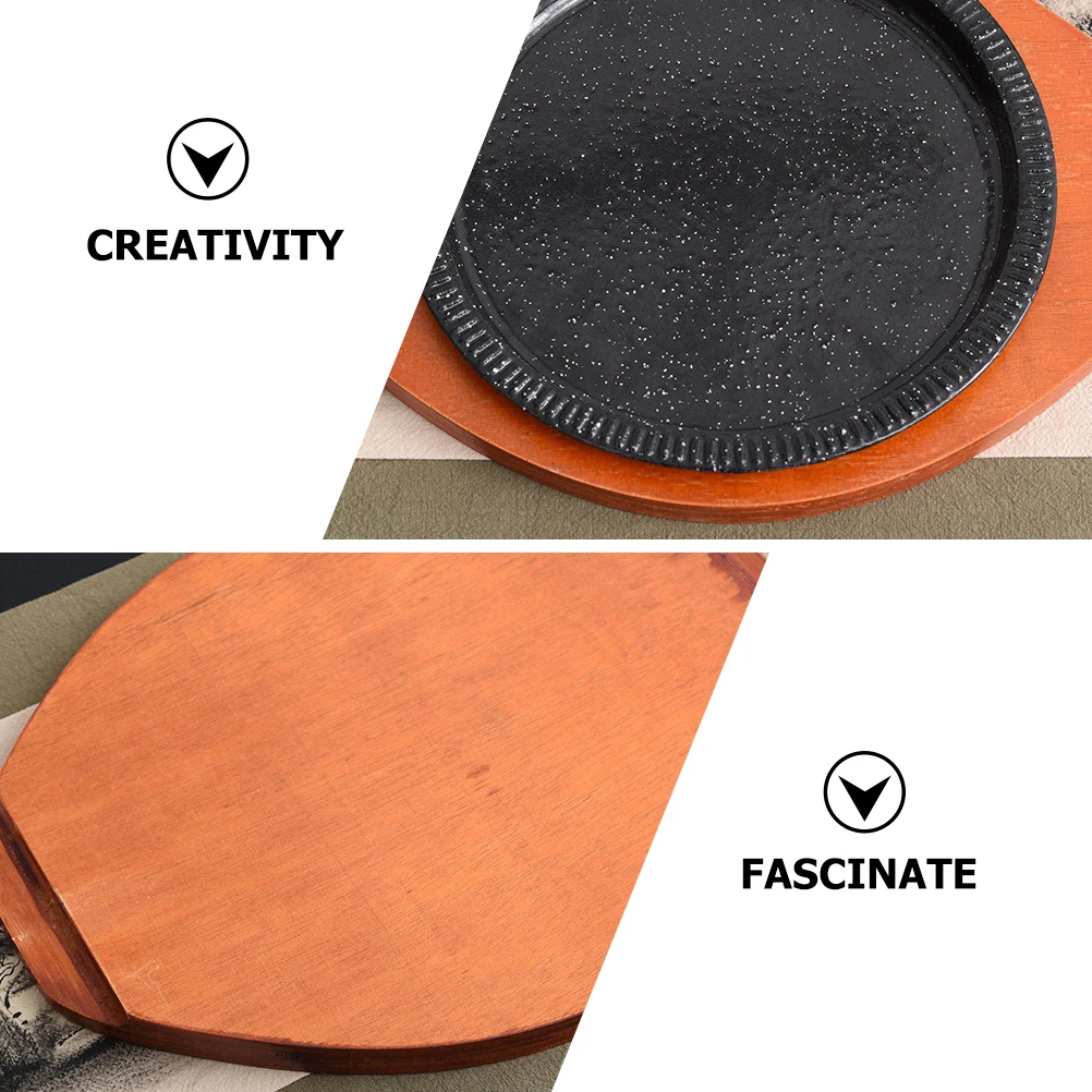 

Wooden Stone Bowl Heat Resistant Pot Holder Insulated Tableware Mat Anti-Slip Kitchen Accessory Casserole Dining Table Mat