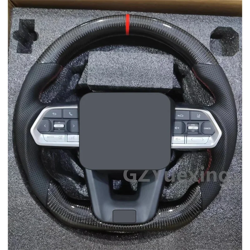 

Black Landcruiser LC300 Steering Wheel Real Carbon Fibre Sport Racing Steering Wheel