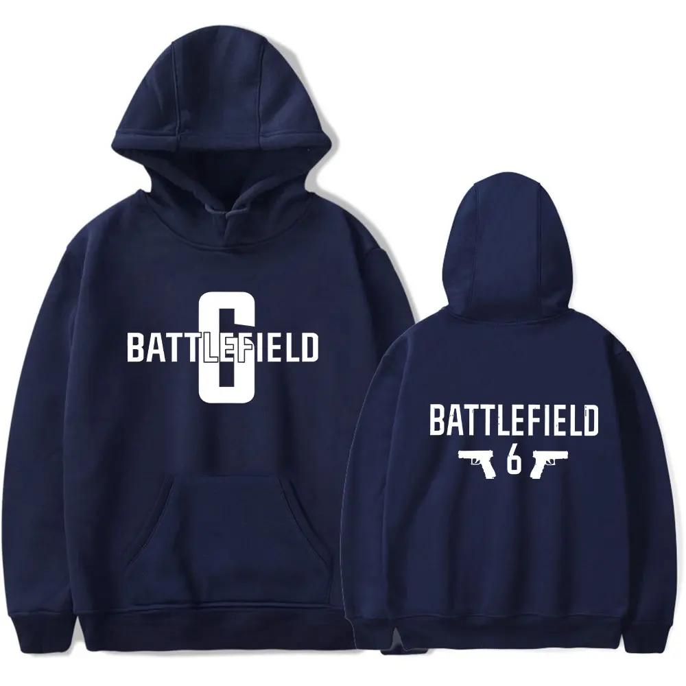 ساحة المعركة 6 هوديس 2025 خمر ميرش هوديي الرجال والنساء الهيب هوب الرياضة البلوز البلوز