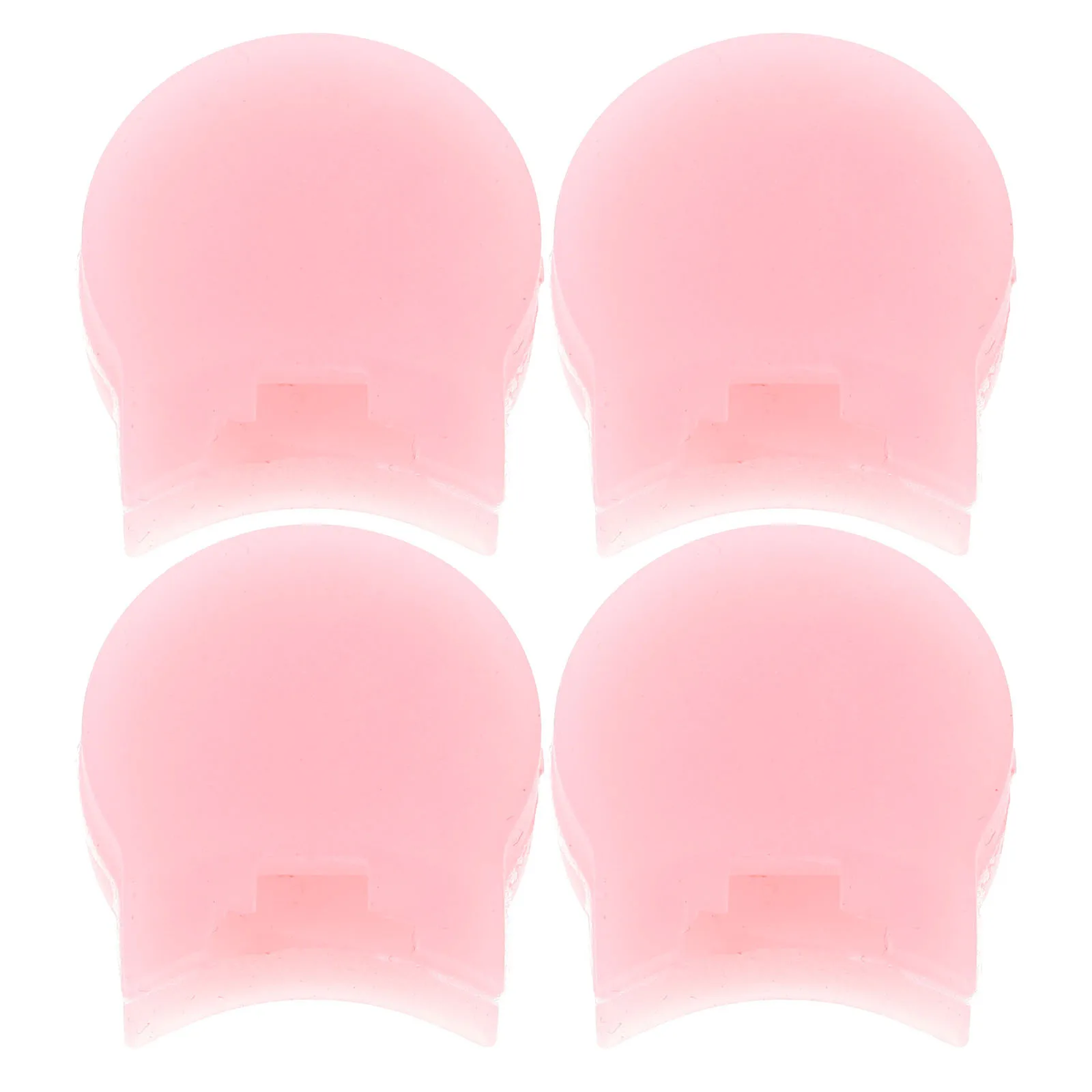 

4 Pcs Clarinet Thumb Rest Pads Finger Protectors Gloves Simple Cushion Pink Support Cover