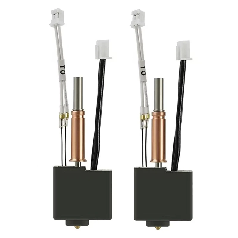 

Cavabien Hotend для Kobra 3, комплект Hot End, печатающая головка, нагревательный блок, температура, нагрев, аксессуары для 3D-принтеров (2 шт.) - AT81