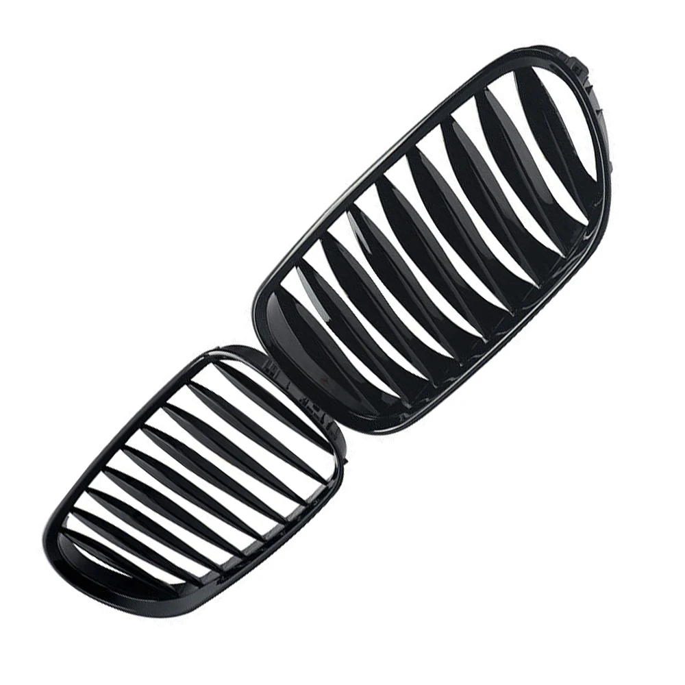 2Pcs Front Bumper Kidney Grille Hood Racing Grills Glossy/Matte Black For BMW Z4 E85 E86 Coupe 2003 2004 2005 2006 2007 2008 view 3