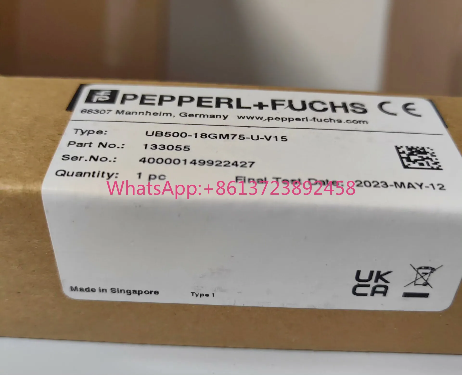 

UB500-18GM75-U-V15in stock