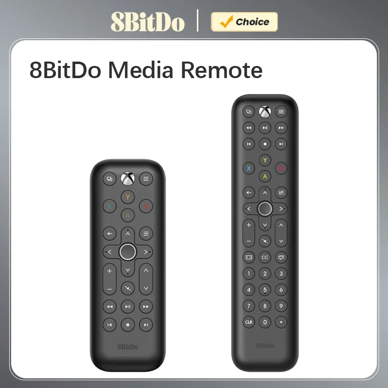 8Bitdo Media Remote for Xbox One Xbox Series X S Gaming Remote Control for Xbox Console Accessories