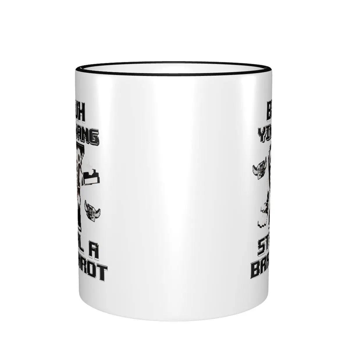 Bruh Yin Yang 67 Six Seven 6-7 Funny Brainrot Steal A Brainrot Mugs Kawaii Tea Cup Gifts For Kids Adult 2