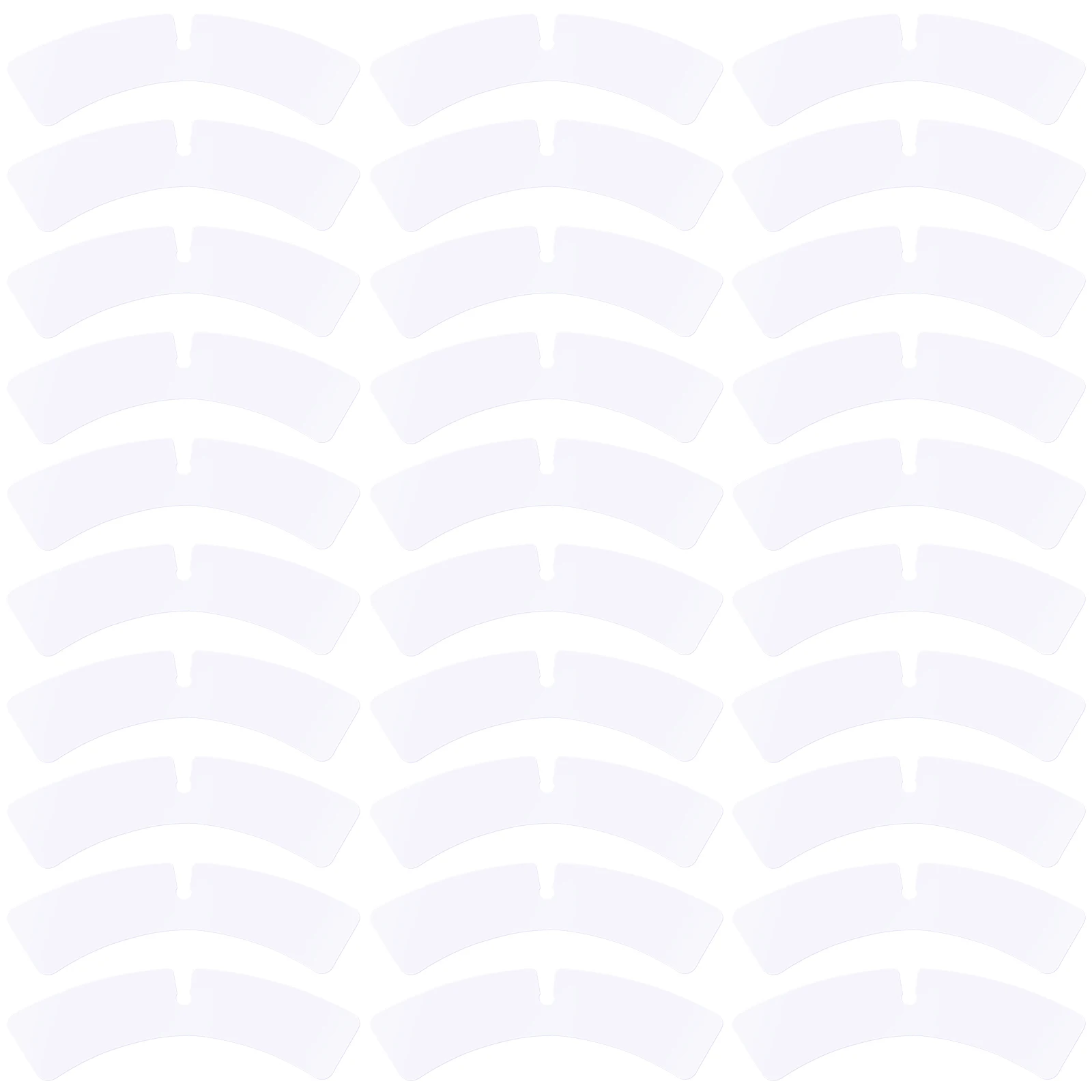 100 шт., защитные приспособления для мужских рубашек, формирователь воротника, платье, формирователь воротника рубашки для мужчин и женщин, вставки