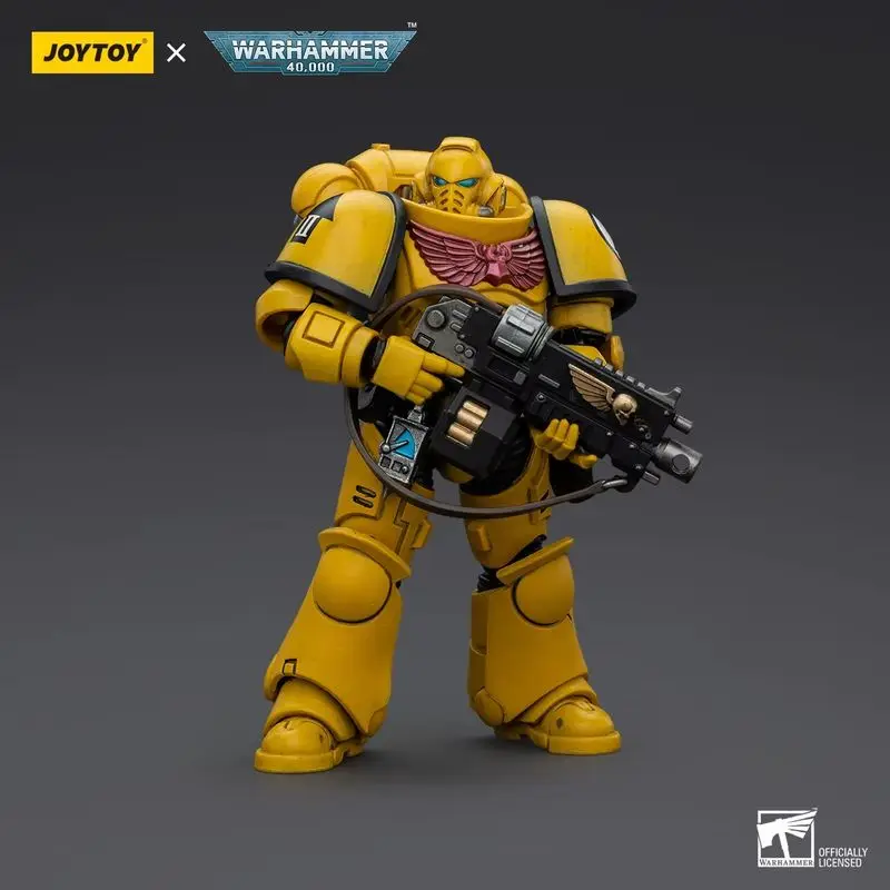 Authentieke Joytoy Warhammer 40K Extreme Warrior Arbitrator Mobiel beeldje Collectible Authorized Edition Militair actiefiguur