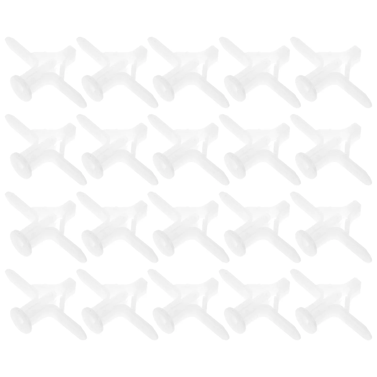 

200Pcs Aircraft Expansion Anchors White Wall Fixers Creative Design High Impact Resistance Drywall Anchor Set Professional