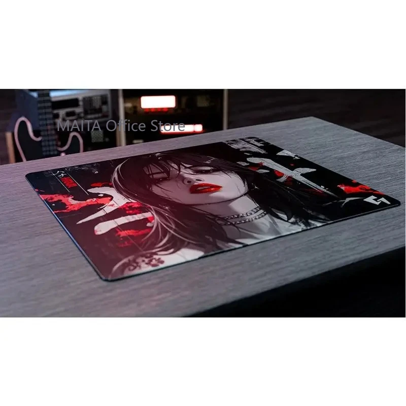 Glsswrks Hana Glass Pads Limited Edition Replica Gaming Tempered Glass Mouse Pad Fps Fearless Mousepad Neutral Smooth