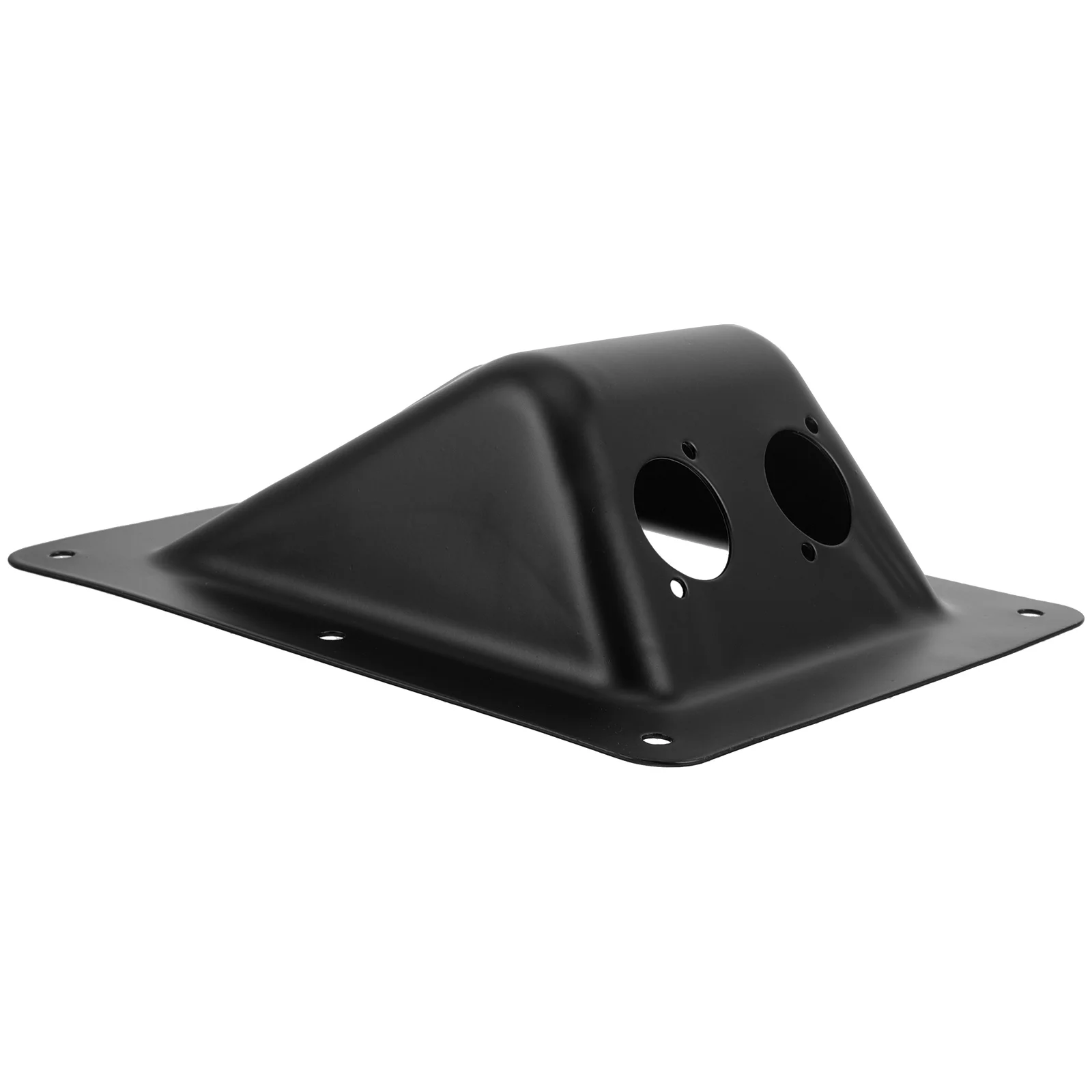 

Speaker Iron Junction Box Square Base 141x170mm Black Wire Connector Durable Stage Loudspeaker Terminal Accessory