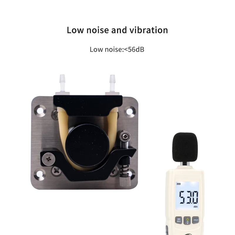 High Precision Peristaltic Pump 12V /24V Dosing Pump for Lab Liquid Transfer Stepper Motor