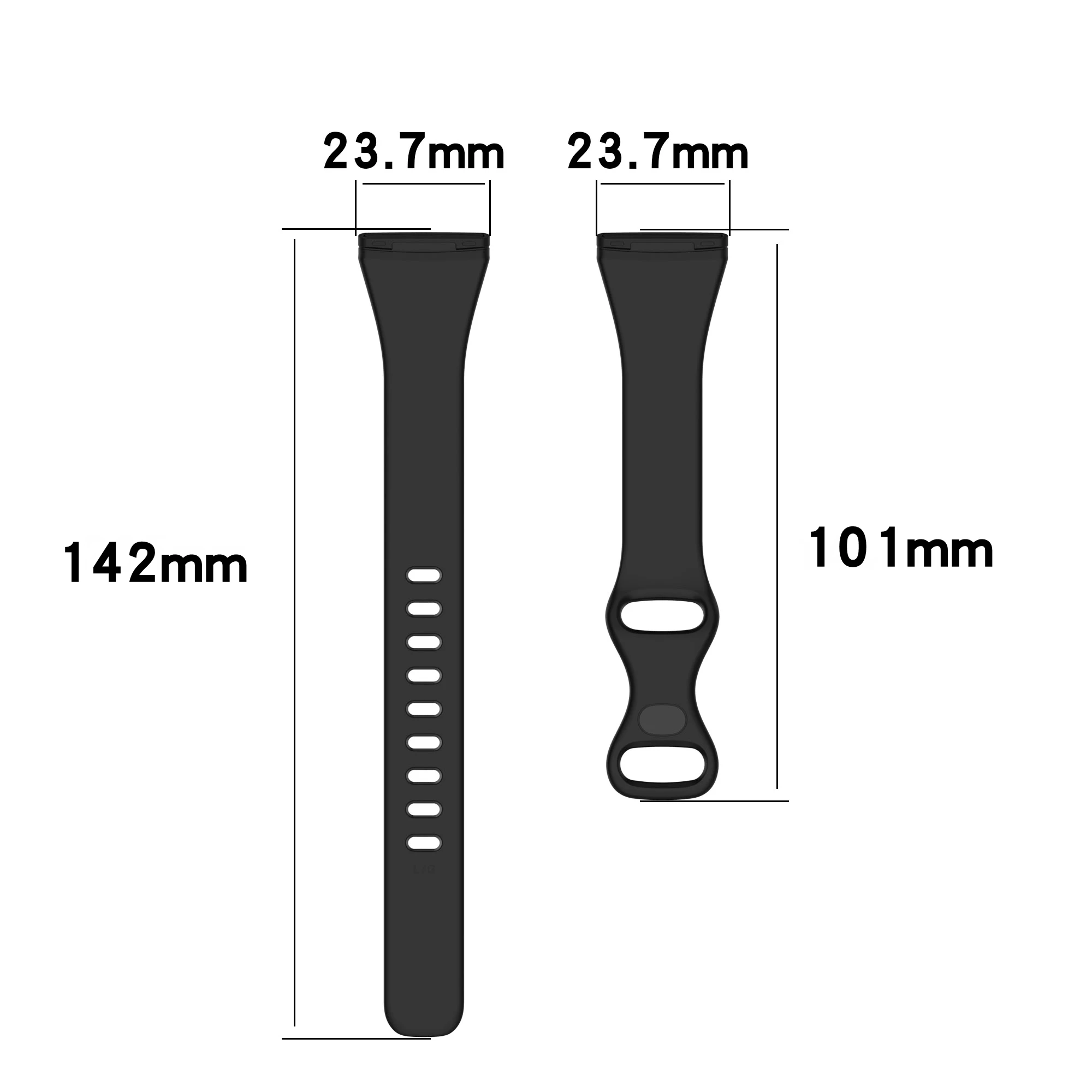 Fitbit Versa 3/Versa4/Cảm Giác Dây Đeo Silicone Dây BandBracelet Có Đai Điều Chỉnh Dây Đeo Tay Versa3 4 Đồng Hồ Thông Minh Accessorie