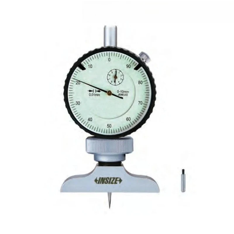 Insize 4-A Range 0-10mm Graduation 0.01mm Dial Depth Gage