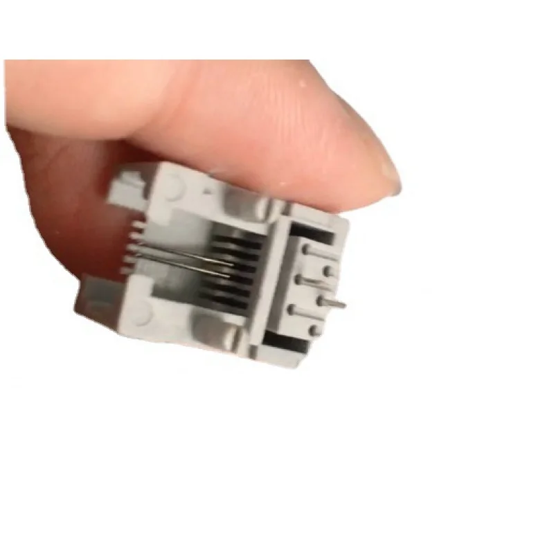 E1153A62Z RJ11/RJ12 телефонный разъем 6P2C 53A тип 1*1 с одним неблесковым интерфейсом