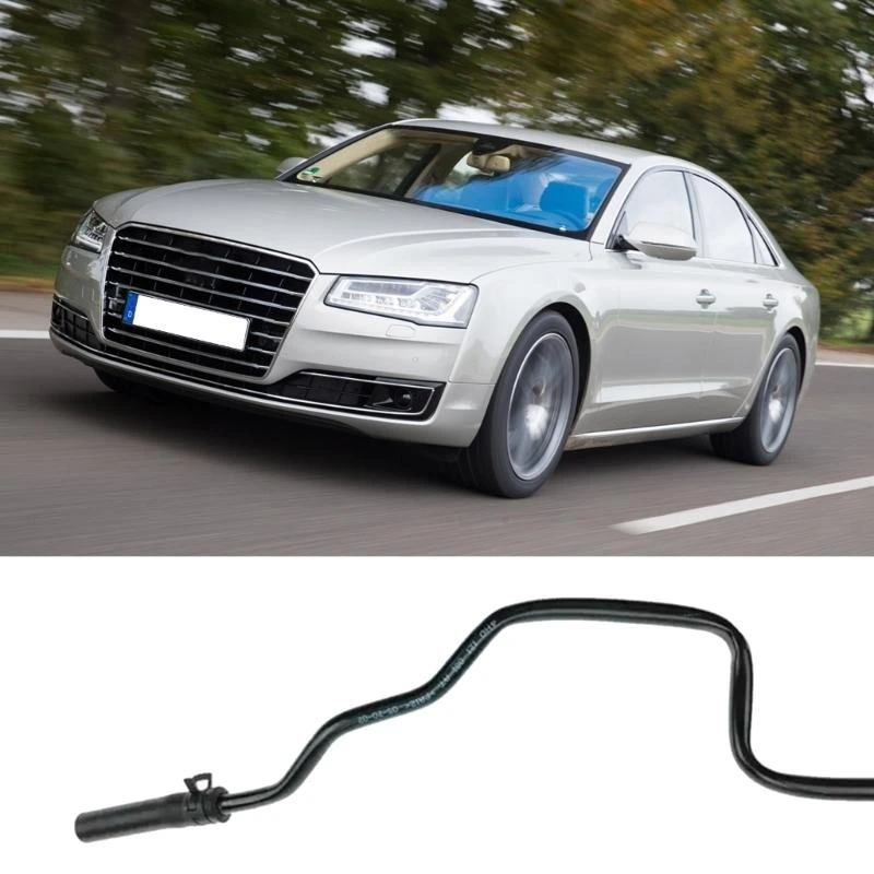 

P5ED Replacement Engine Crankcase Breather Hose Front Coolant Radiator Overflow Hose 4H0121081AT for D4 4.0 2013-2018