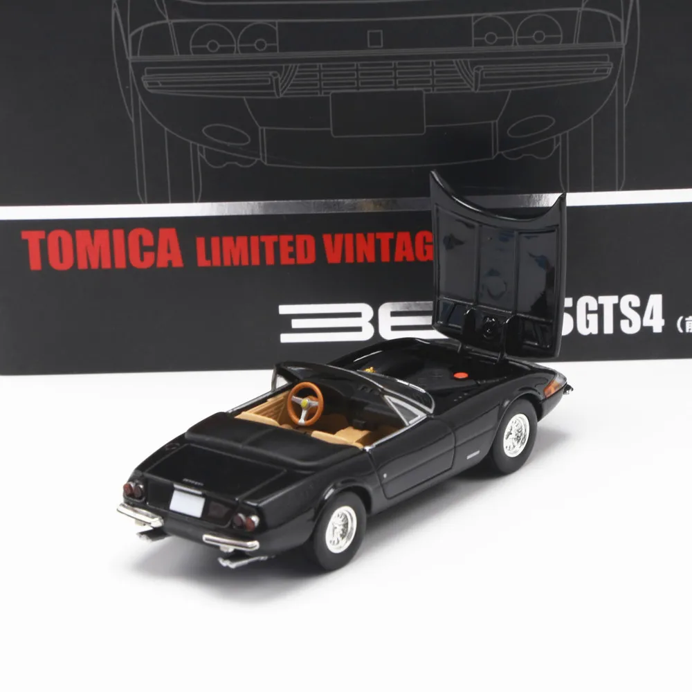 Tomytec Tomica TLV For 365 GTS4 GTB4 Limited Edition Simulation Alloy Static Car Model Toy Gift