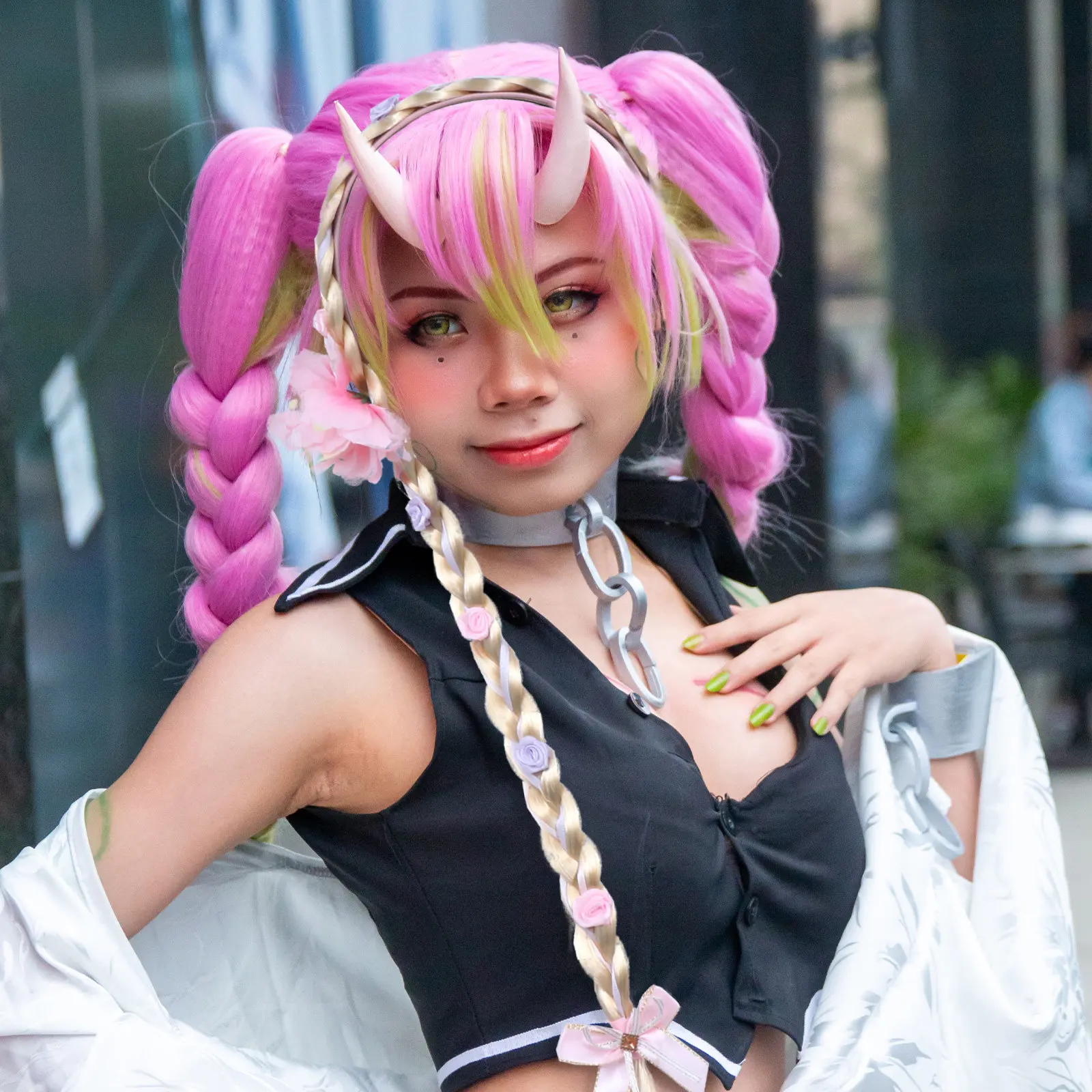 

1Pcs Pink Braids Headwear Braid Hairband Girl Braid Hairpieces Colorful Hair Extensions for Beach Party Wedding Dating