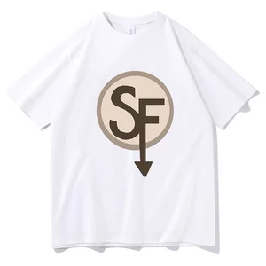 Sally yüz baskılı tişört kadınlar için, haruku, vintage, kawaii, üst, kısa kollu, artı boyutu, t shirt, grafik gotik yaz 8 en çok satılan, sally face gömlek - №8