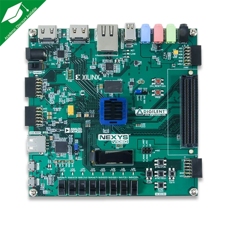 Nexys Video Artix-7 Xilinx FPGA RISC-V Development Board