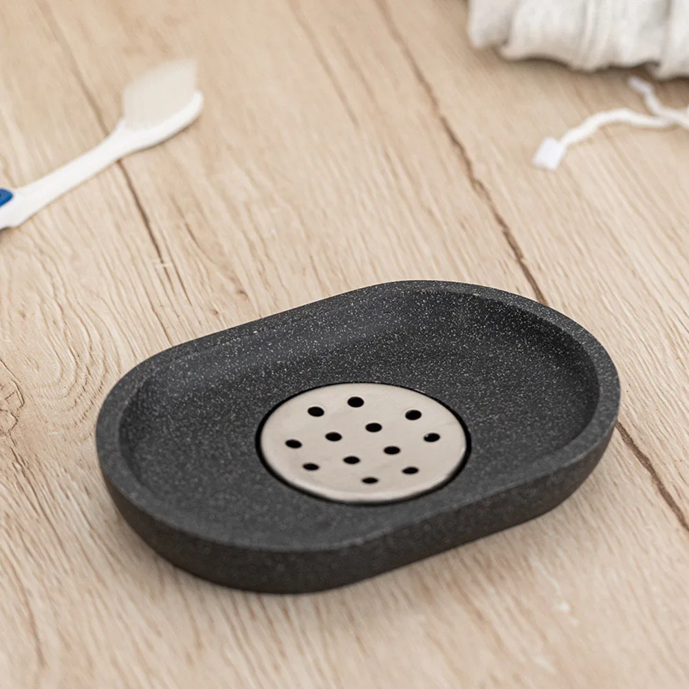 

1pcs Box For Stainless Steel Bar Holder For Shower Resin Bar Soap Holder Decorative Soap Dish Tray Storage Container