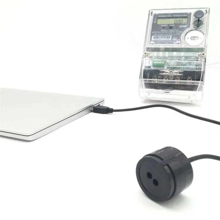 

НОВЫЙ IEC62056-21 IEC1107 протокол USB оптический зонд с оптической считывающей головкой Baudrate 300~19200 для метров