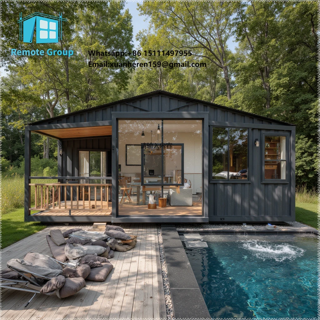 Remote High Performance Modern Design Light Steel Prefabricated Villa High-Performance Modular House Prefab House