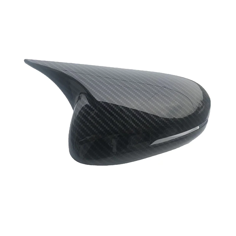 Carbon Fiber Rear View Mirror Housing Ox Horn Cover-Side Mirror Cover for Kia Optima K5 2011 2012 2013 2014 2015