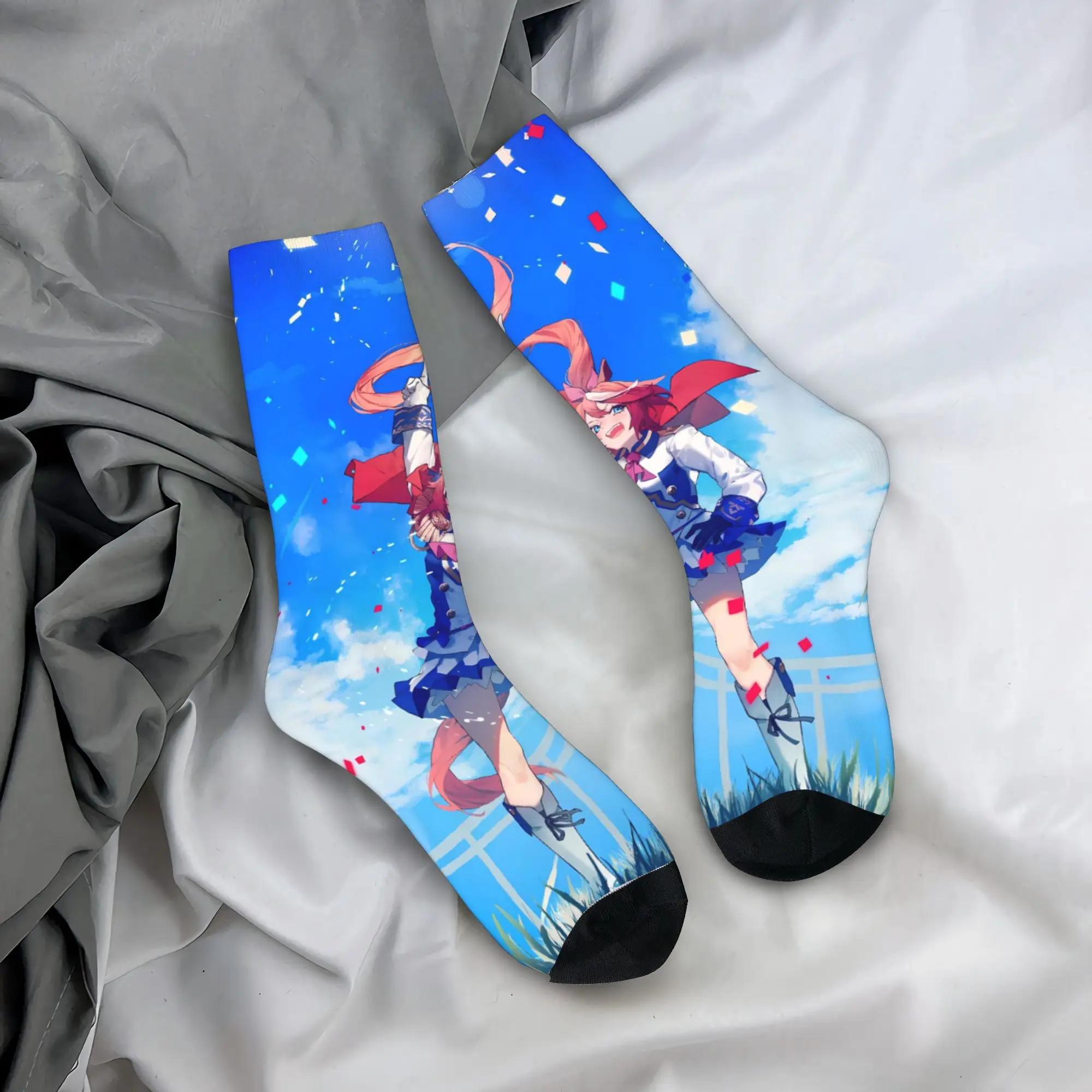 

Uma Musume Pretty Derby Stockings Носки в стиле Харадзюку Мужские качественные носки Зимние спортивные на открытом воздухе Дизайн Нескользящие